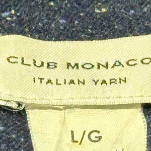 Club Monaco Italian Yarn Cardigan - Great Detail / Colour - Men’s Large